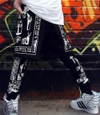♦ Kpop Fashion Calça de Dança Hip Hop Street Dance