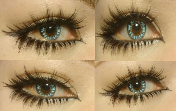 Princess Pinky Twilight Blue Circle Lens Azul